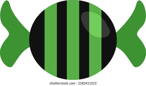Halloween candy, illustration, vector on a white background.