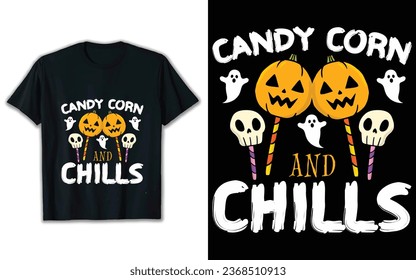 Halloween candy t shirt design, Boo candy vector, Halloween t shirt design.