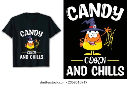 Halloween candy t shirt design, Boo candy vector, Halloween t shirt design.