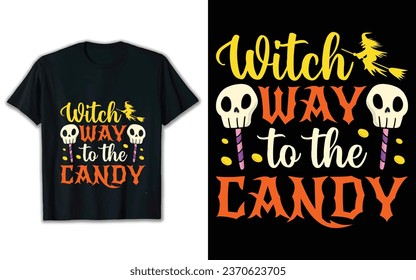 Halloween candy t shirt design, candy boo vector. t shirt design.