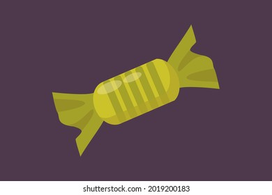 Halloween Candy Vector Icon Design
