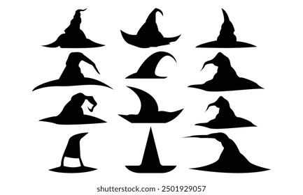 Vector del casquillo de Halloween, diseño gráfico del arte del Clipart espeluznante de Halloween e ilustración del fantasma.