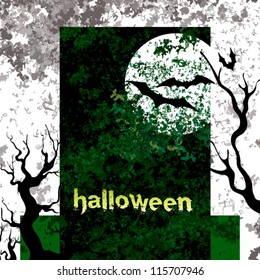 Halloween card.