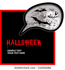 Halloween card.