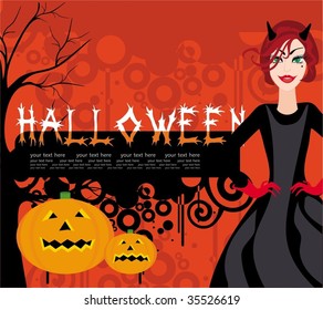 Halloween card