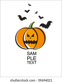 Halloween card.
