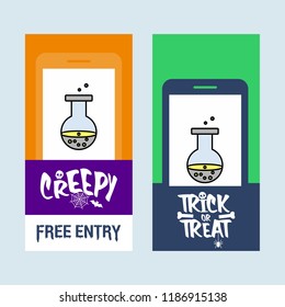 halloween card background