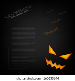 halloween card background for text and message design pattern for modern website