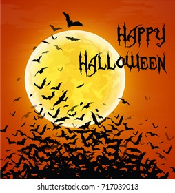 halloween card banner. eps10