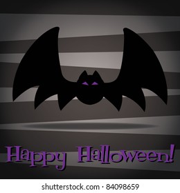 Halloween card in vector format.