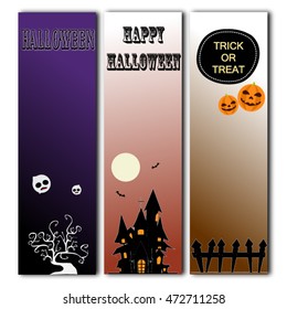 Halloween Card vector illustration