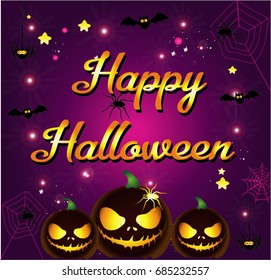 Halloween cartoon