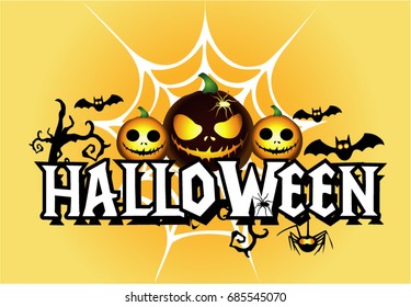 Halloween cartoon