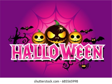 Halloween cartoon
