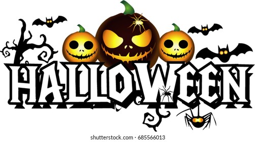 Halloween cartoon