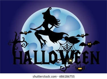 Halloween cartoon