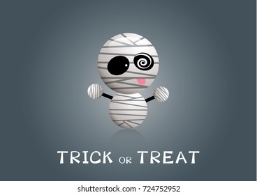 Halloween cartoon character funny cute