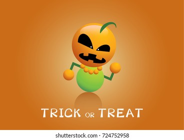 Halloween cartoon character funny cute