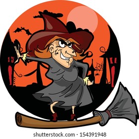 Halloween cartoon character, Happy Halloween 