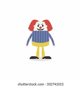Halloween Cartoon Character Vector Template