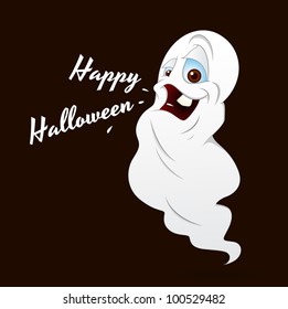 Halloween Cartoon Ghost