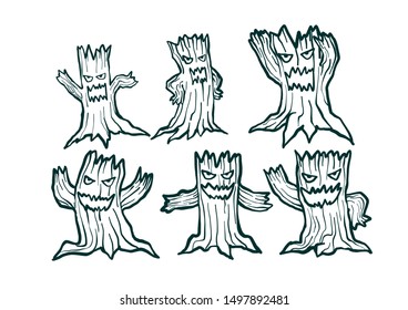 Halloween cartoon images can be used in presentations.