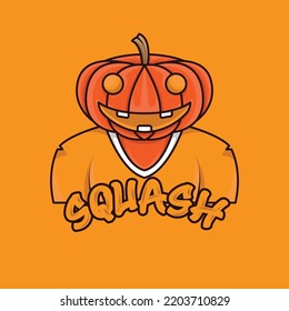 halloween cartoon squash design using cool and funny t-shirts