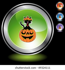 Gato de Halloween