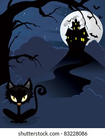 halloween cat