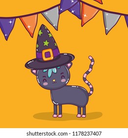 Halloween cat cartoons