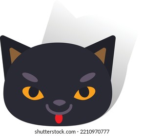 Halloween cat head party accessories
