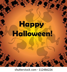 Halloween cats