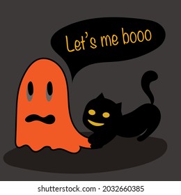 Halloween Cats Costume Party. Illustration and vector elements of group of cats in halloween costumes