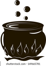 halloween cauldron