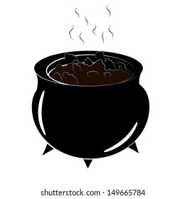 halloween cauldron