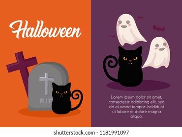 Halloween celebration design