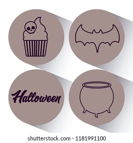 Halloween celebration design