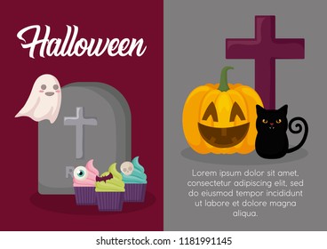 Halloween celebration design