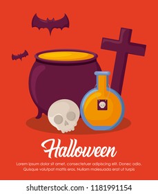 Halloween celebration design