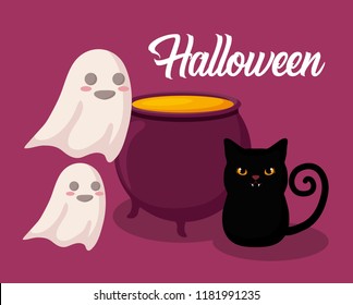 Halloween celebration design