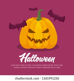 Halloween celebration design