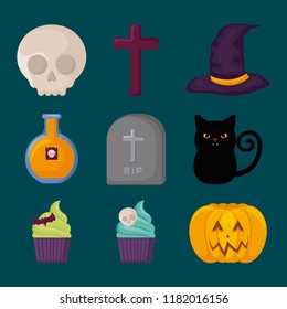 Halloween celebration design