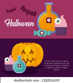 Halloween celebration design
