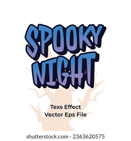halloween celebration effect text, simple 3d vector design for poster, flyer. colors can be changed