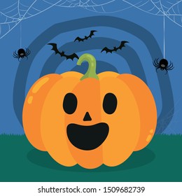 Halloween Celebration Fun Party. Halloween pumpkin 