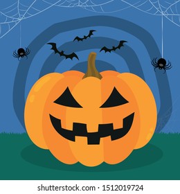 Halloween Celebration Fun Party. Halloween pumpkin 