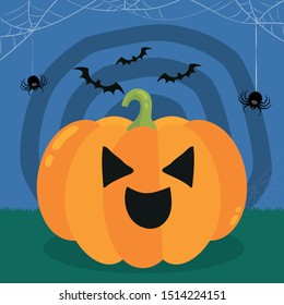 Halloween Celebration Fun Party. Halloween pumpkin 