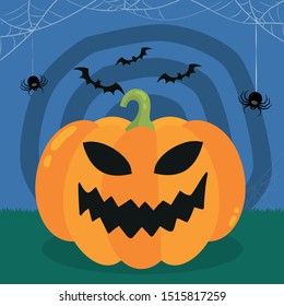 Halloween Celebration Fun Party. Halloween pumpkin 