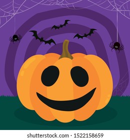 Halloween Celebration Fun Party. Halloween pumpkin 