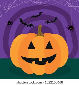 Halloween Celebration Fun Party. Halloween pumpkin 